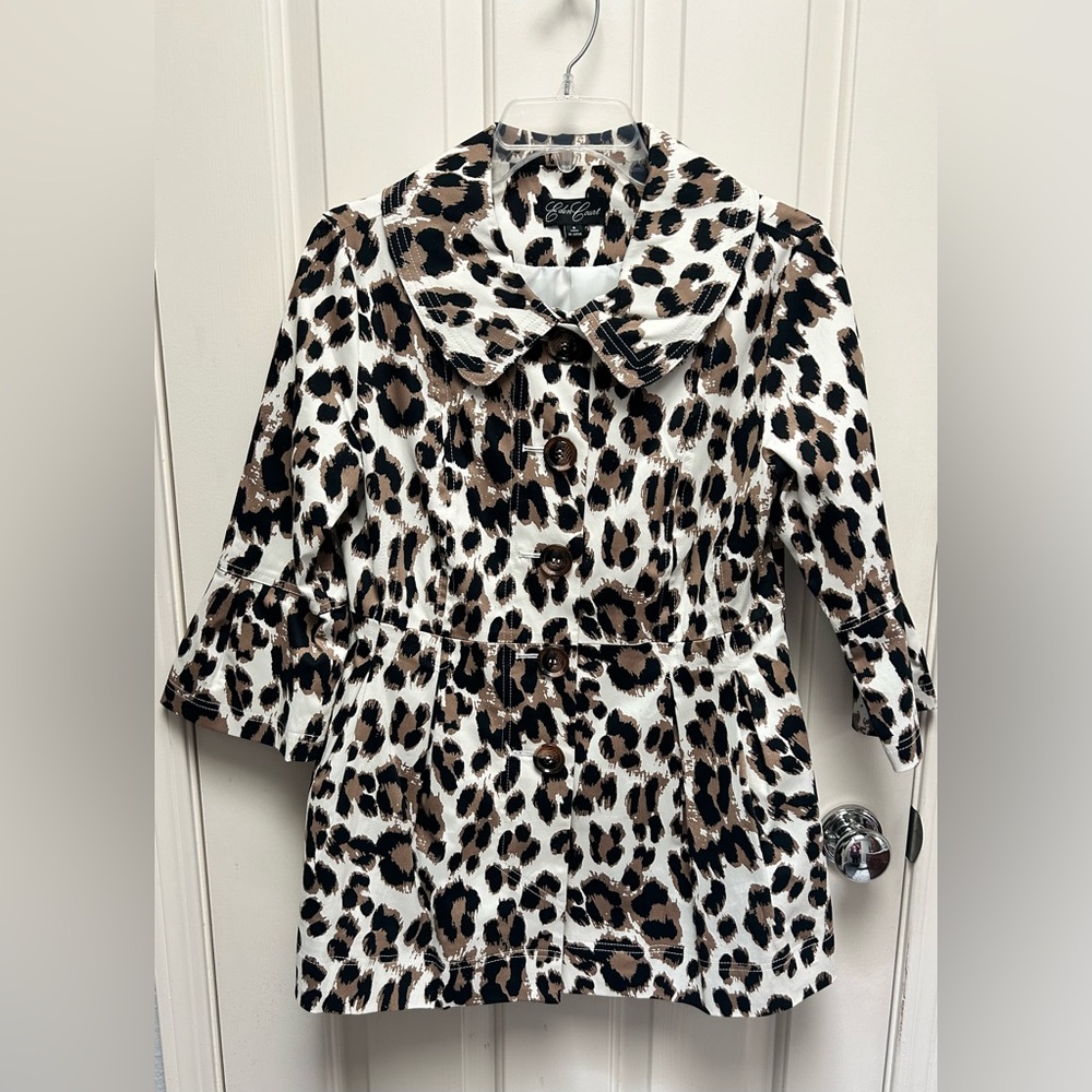 Animal print jacket